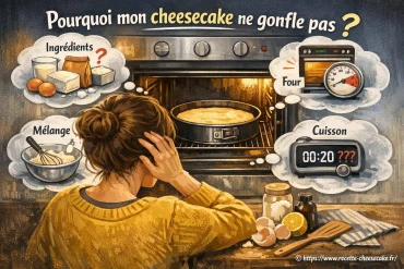 Pourquoi mon cheesecake ne gonfle pas ? causes et solutions faciles