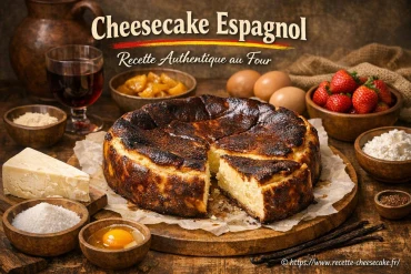 Cheesecake espagnol : recette authentique au four facile à réaliser