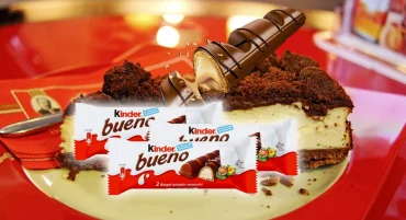 Cheesecake Kinder Bueno