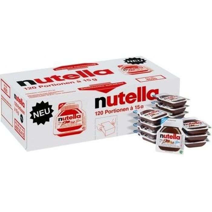 Ferrero Nutella sachet 15g 120 pieces